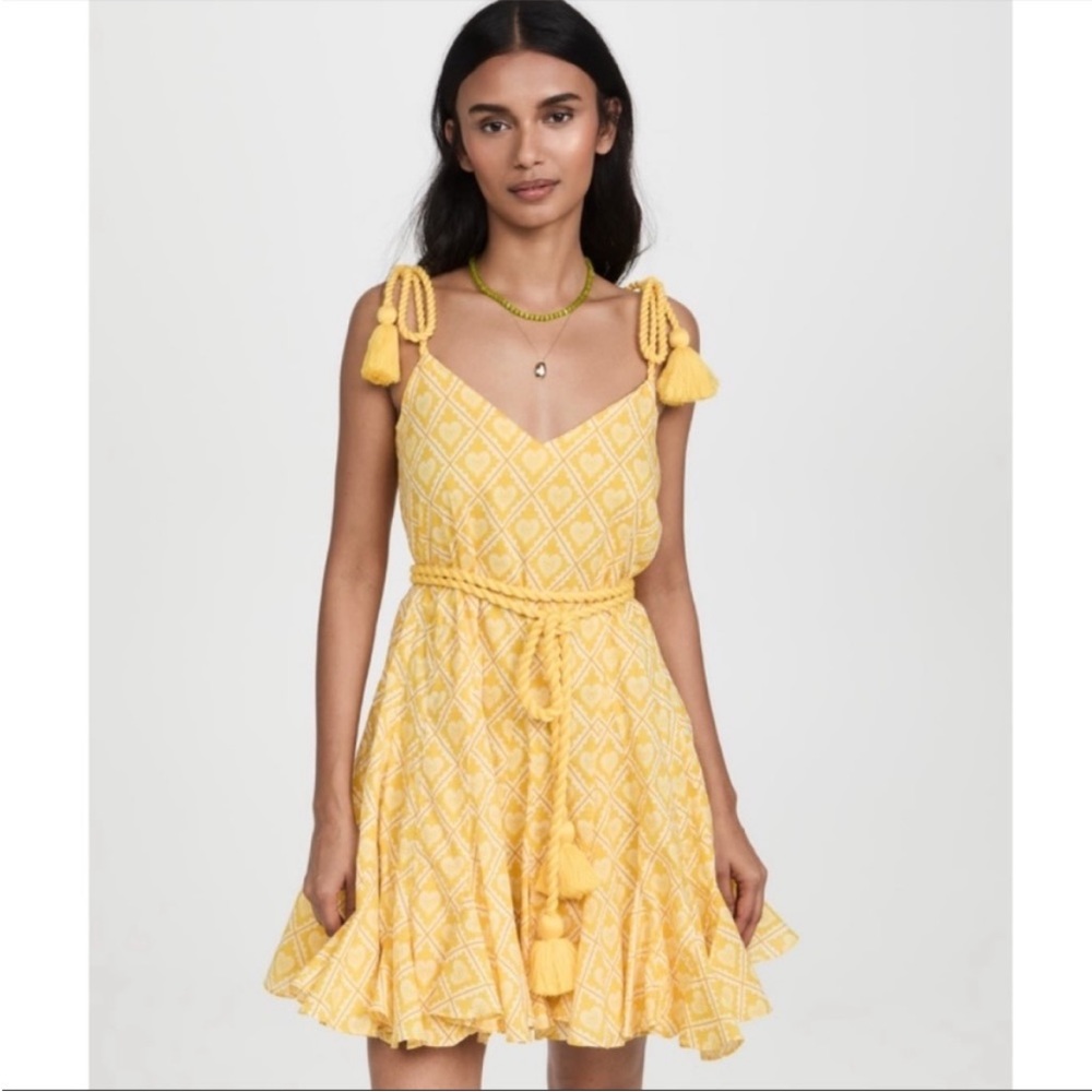 RHODE Casey Dress Love Lockdown Yellow XSMALL
